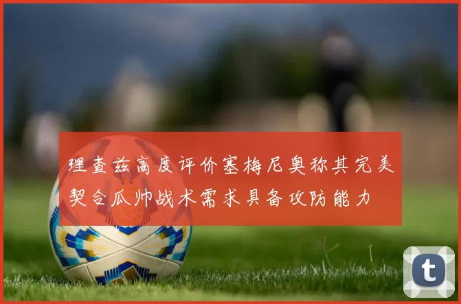 理查兹高度评价塞梅尼奥称其完美契合瓜帅战术需求具备攻防能力
